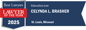 badge for Best Laywers Lawyer of the Year 2025 award - Celynda Brasher